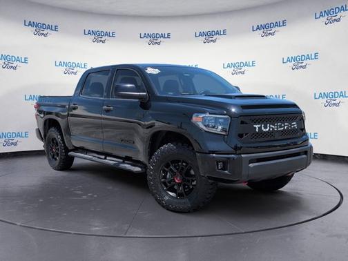 Midnight Black Metallic 2020 Toyota Tundra TRD Pro