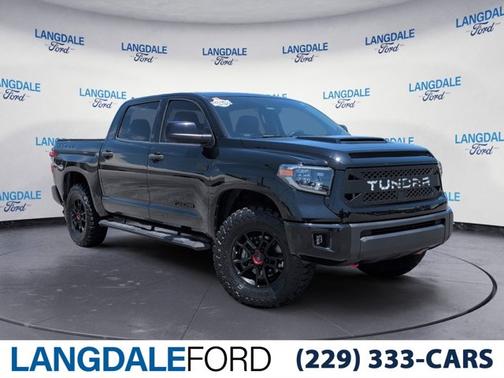 Midnight Black Metallic 2020 Toyota Tundra TRD Pro