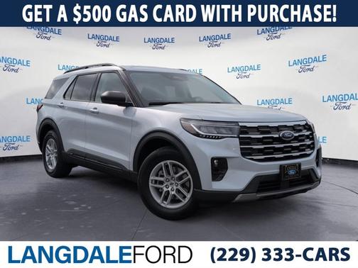 White Metallic 2026 Ford Explorer Active