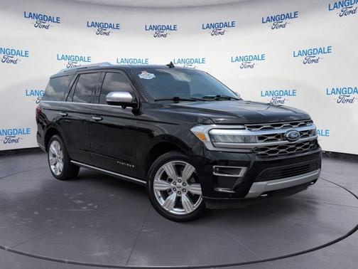 Black Metallic 2023 Ford Expedition Platinum