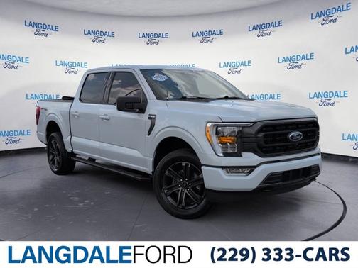 Space White Metallic 2022 Ford F-150 XLT
