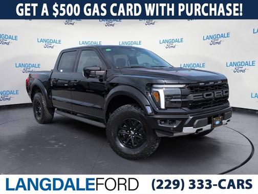 Black 2026 Ford F-150 Raptor