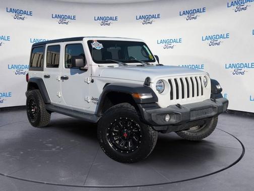 Bright White Clearcoat 2019 Jeep Wrangler Unlimited Sport S