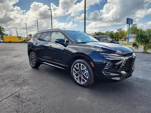 Black 2025 Chevrolet Blazer RS