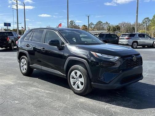 Midnight Black Metallic 2023 Toyota RAV4 LE