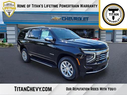 Black 2026 Chevrolet Tahoe Premier