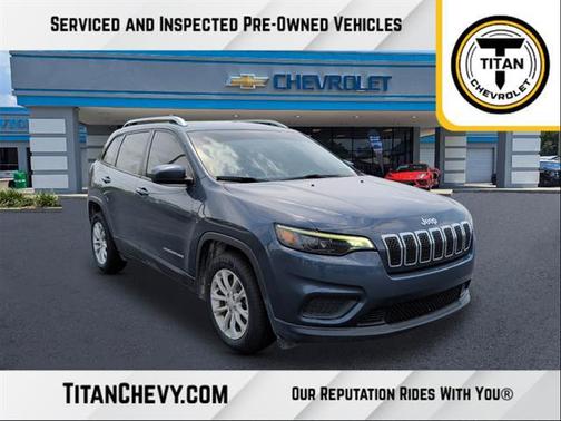 Slate Blue Pearlcoat 2020 Jeep Cherokee Latitude