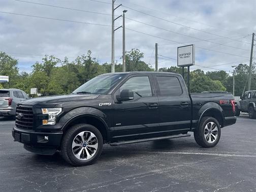 Shadow Black 2016 Ford F-150 XLT