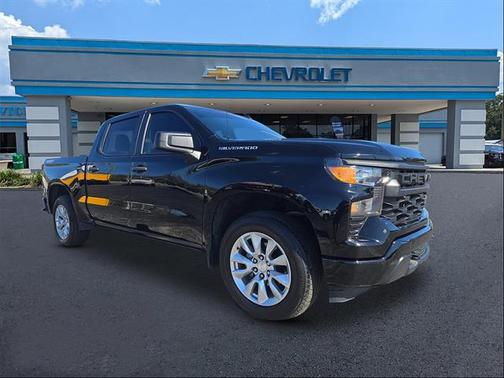 Black 2024 Chevrolet Silverado 1500 Custom