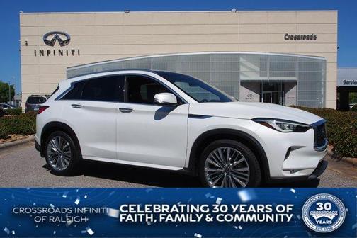 Radiant White 2023 INFINITI QX50 AUTOGRAPH