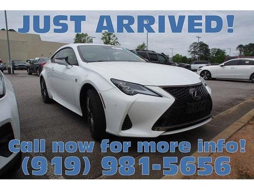 Ultra White 2022 Lexus RC 350 F Sport