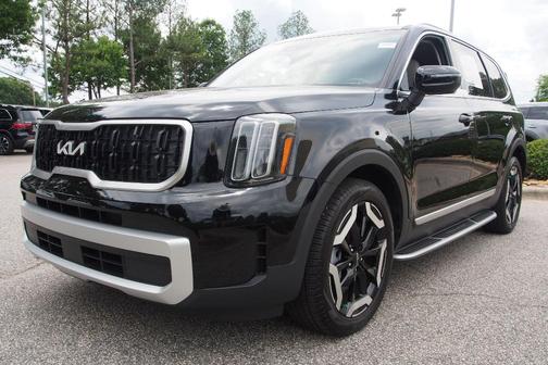 Ebony Black 2025 Kia Telluride EX