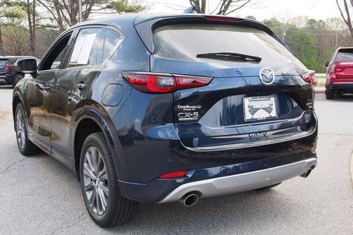 Deep Crystal Blue Mica 2025 Mazda CX-5 Signature