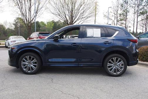 Deep Crystal Blue Mica 2025 Mazda CX-5 Signature