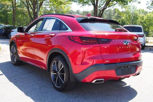Dynamic Sunstone Red 2023 INFINITI QX55 SENSORY