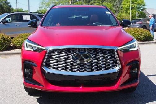 Dynamic Sunstone Red 2023 INFINITI QX55 SENSORY