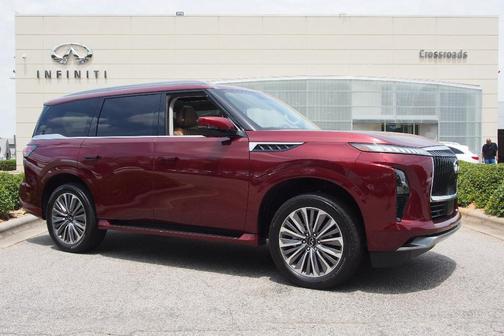 Coulis Red 2025 INFINITI QX80 SENSORY