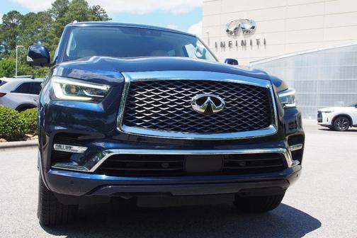 Hermosa Blue 2023 INFINITI QX80 Luxe