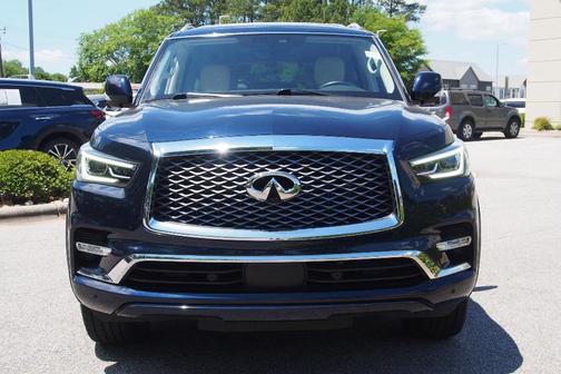 Hermosa Blue 2023 INFINITI QX80 Luxe