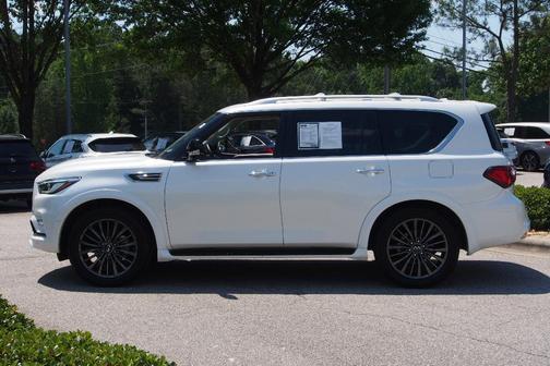 Moonstone White 2023 INFINITI QX80 PREMIUM SELECT