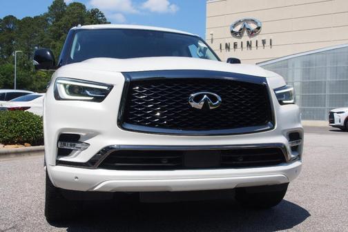 Moonstone White 2023 INFINITI QX80 PREMIUM SELECT