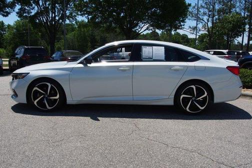 White 2022 Honda Accord Sport 1.5T