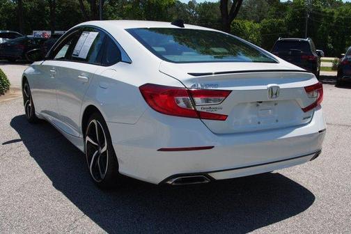 White 2022 Honda Accord Sport 1.5T