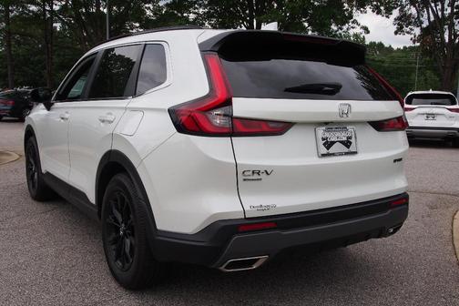 White 2023 Honda CR-V Hybrid Sport