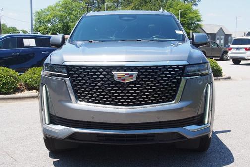Satin Steel Metallic 2021 Cadillac Escalade Premium Luxury