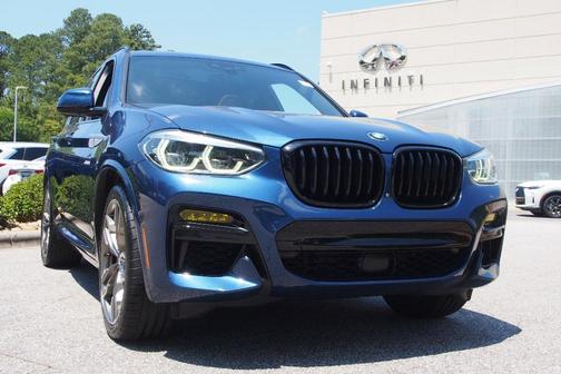 Phytonic Blue Metallic 2021 BMW X3 M40i