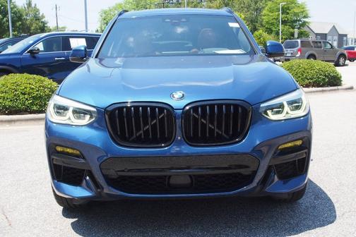 Phytonic Blue Metallic 2021 BMW X3 M40i
