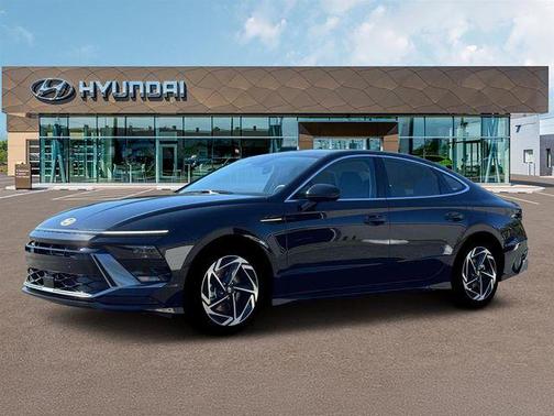 Black 2026 Hyundai SONATA SEL Sport