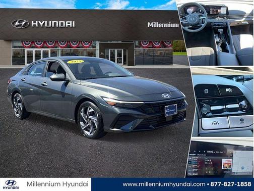 Gray 2025 Hyundai ELANTRA SEL Convenience