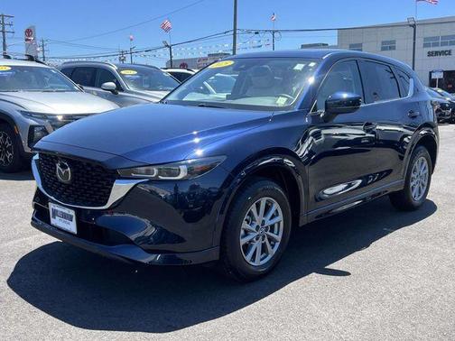 Crystal Blue 2025 Mazda CX-5 2.5 S Preferred Package