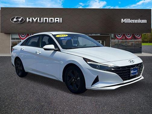Serenity White Pearl 2023 Hyundai ELANTRA SEL
