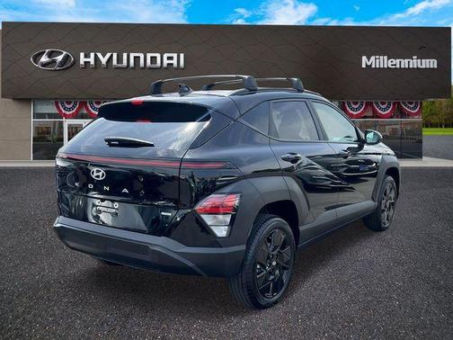 Black 2026 Hyundai KONA SEL Sport