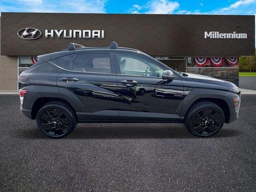 Black 2026 Hyundai KONA SEL Sport