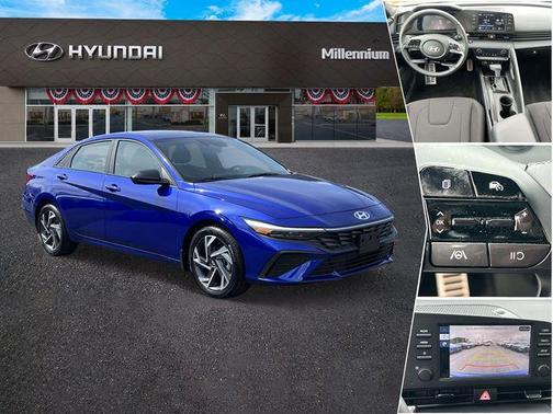 Intense Blue 2025 Hyundai ELANTRA SEL Sport