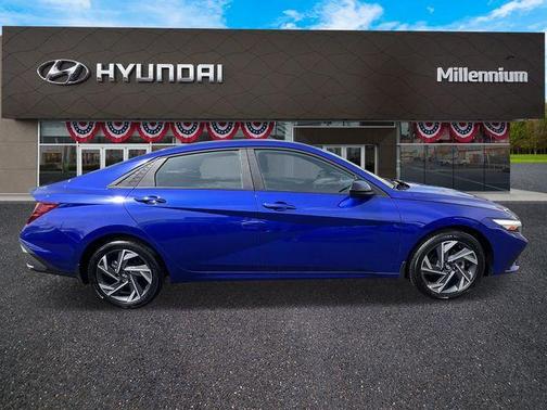Intense Blue 2025 Hyundai ELANTRA SEL Sport
