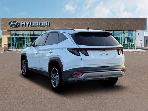 White Pearl 2026 Hyundai TUCSON Hybrid Limited