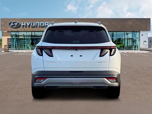 White Pearl 2026 Hyundai TUCSON Hybrid Limited
