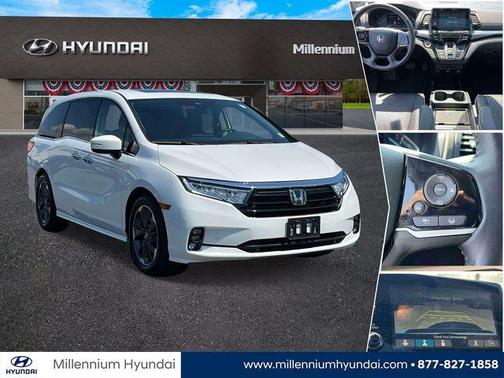 Platinum White Pearl 2023 Honda Odyssey Elite