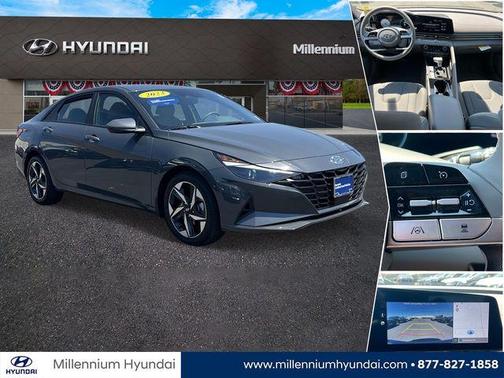 Gray 2023 Hyundai ELANTRA SEL