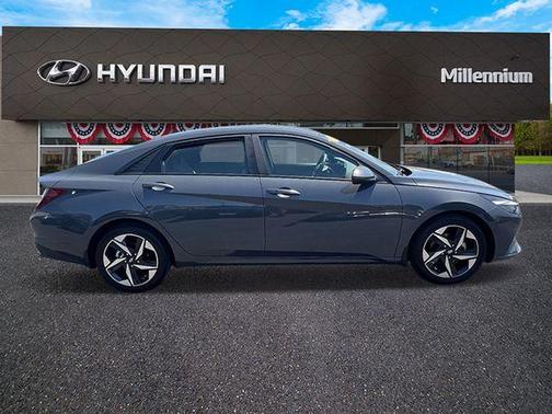 Gray 2023 Hyundai ELANTRA SEL