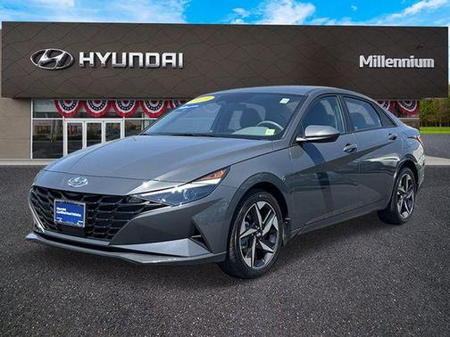 Gray 2023 Hyundai ELANTRA SEL