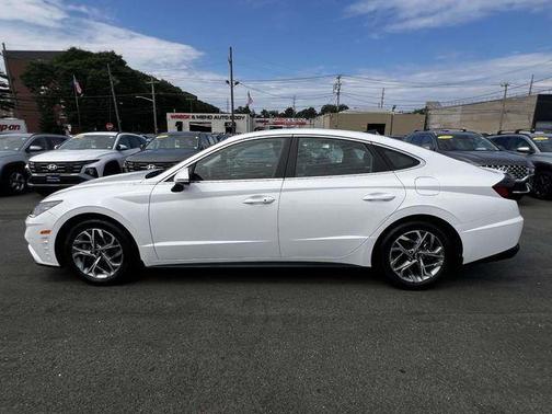 White 2023 Hyundai SONATA SEL
