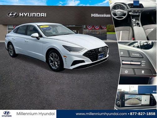 White 2023 Hyundai SONATA SEL