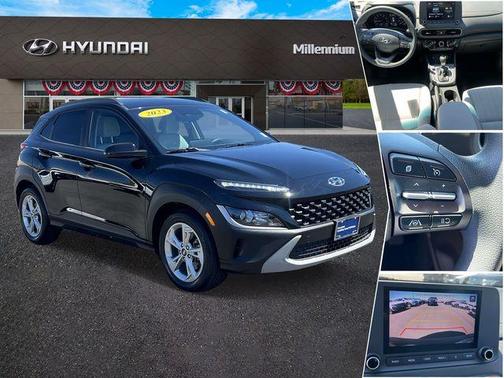 Black 2023 Hyundai KONA SEL