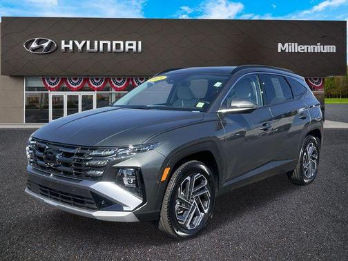 Gray 2025 Hyundai TUCSON Hybrid Limited