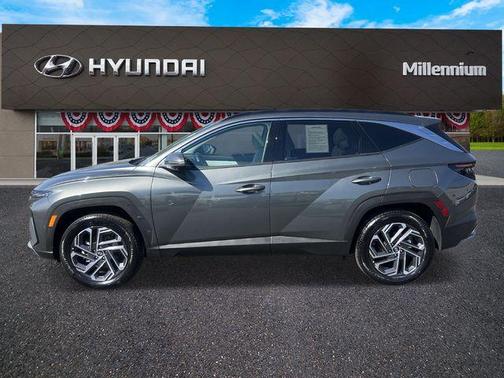Gray 2025 Hyundai TUCSON Hybrid Limited